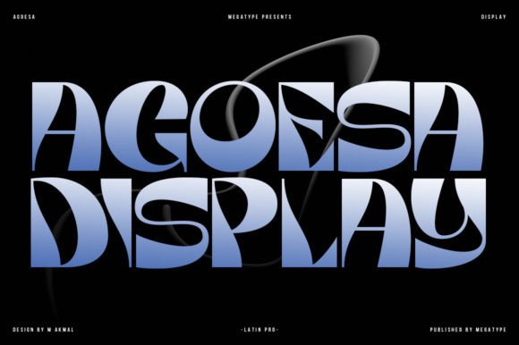 Agoesa: A Modern Display Font for Web Design