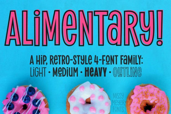 Alimentary Font for Creative Design