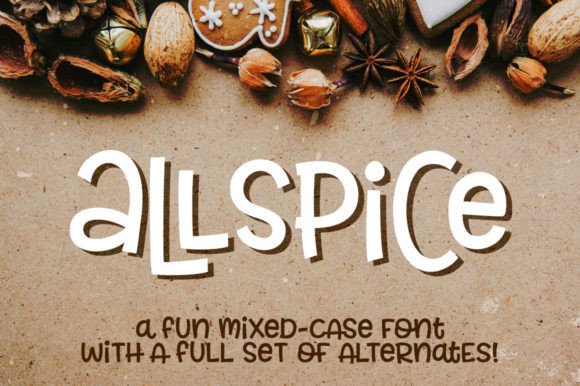 Allspice Font for Creative Projects