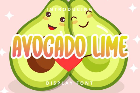 Avocado Lime Font for Creative Web Projects