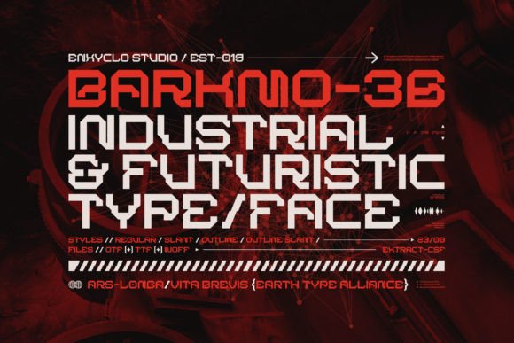 Barkmo36: Bold Display Font for Digital Marketing