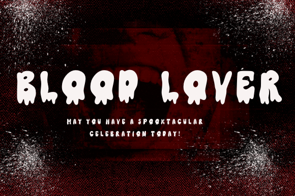 Blood Lover Font for Creative Projects
