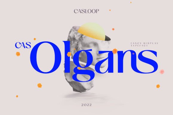 Cas Olgans Font for Web Design