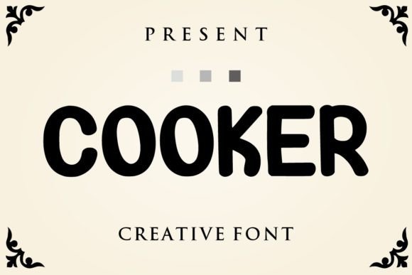 Cooker Font for Web Design