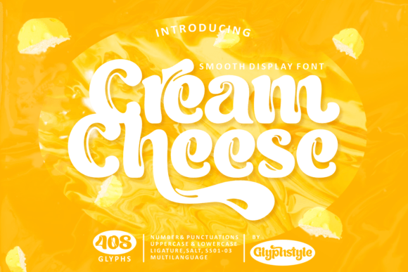Cream Cheese Font for Bold Branding