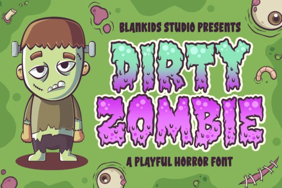 Dirty Zombie Font for Creative Brands