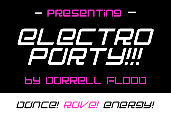 Electro Party Font for Bold Branding