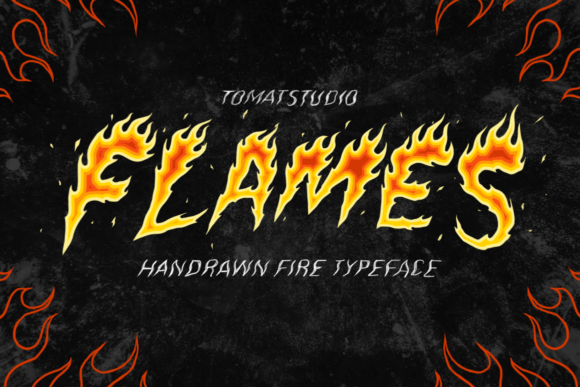Flames Font for Bold Campaigns