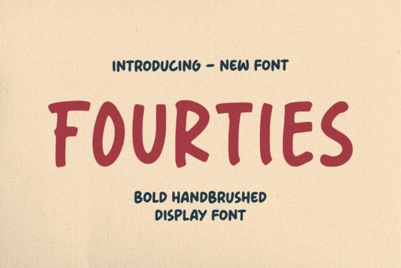 Fourties Font for Bold Branding