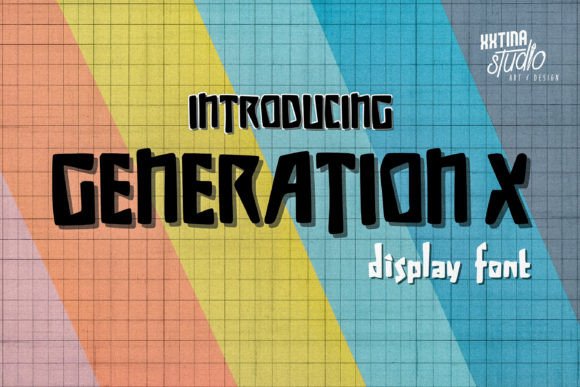 Generation X Font for Bold Design