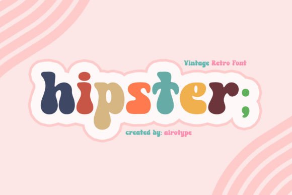 Hipster Font for Creative Brands