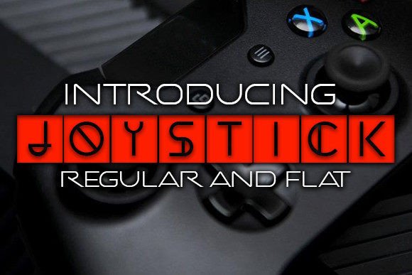 Joystick: A Modern Display Font