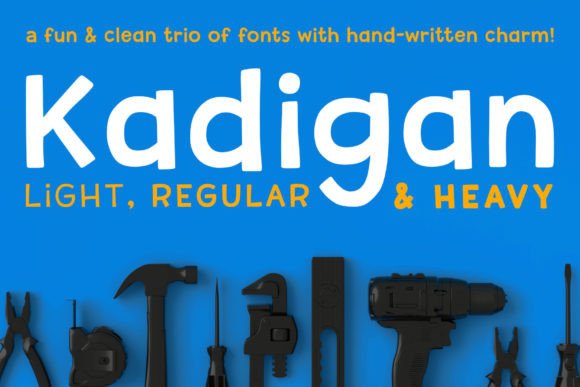 Kadigan Font for Creative Campaigns