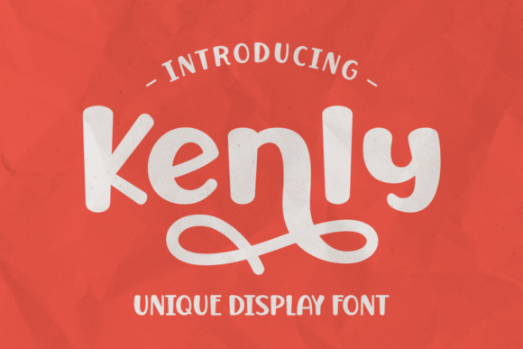 Kenly Font for Creative Design