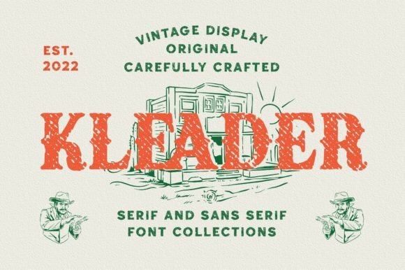 Kleader Font for Business Branding