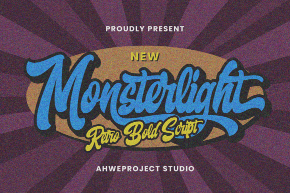 Monsterlight Font for Creative Design