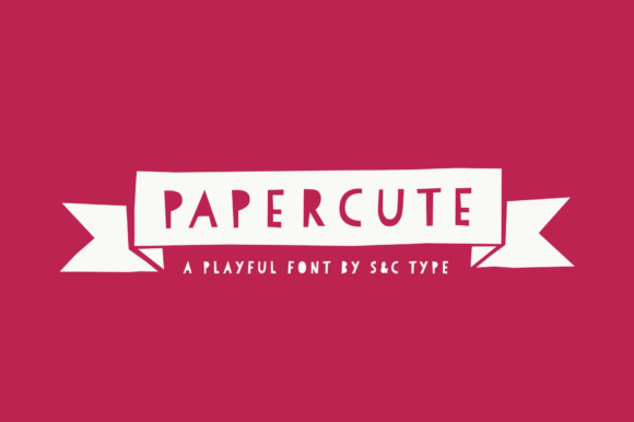 Papercute: A Cute Display Font for Creative Campaigns