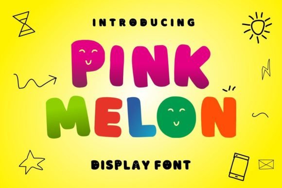 Pink Melon Font for Business Branding