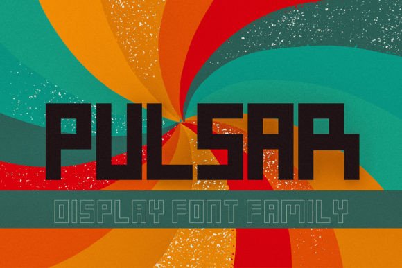 Pulsar Font for Creative Campaigns