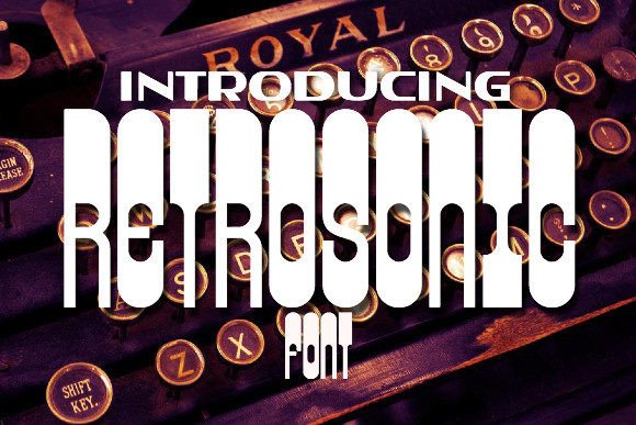Retrosonic: A Bold Font for Creative Campaigns