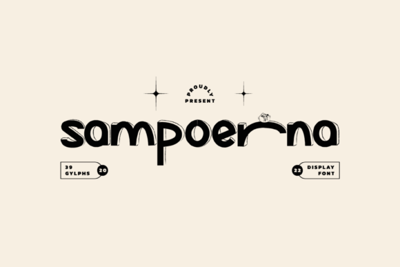 Sampoerna Font for Creative Makers