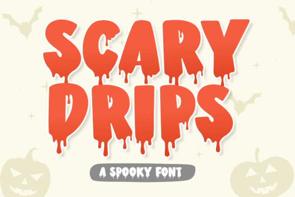 Scary Drips: A Spooky Font for Bold Campaigns