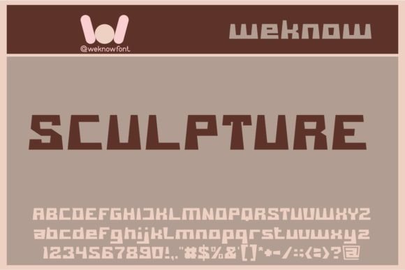 Sculpture: A Bold Font for Business