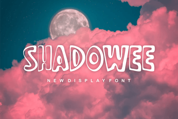Shadowee Font for Creative Design
