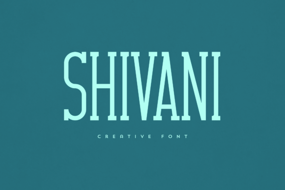 Shivani: A Display Font for Elegant Branding