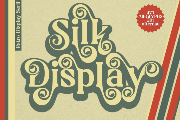 Silk Display Font