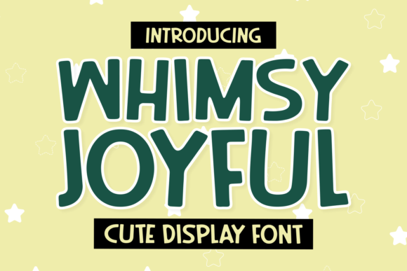 Whimsy Joyful Font for Business Branding