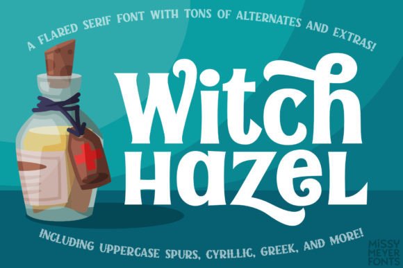 Witch Hazel Font for Creative Brands